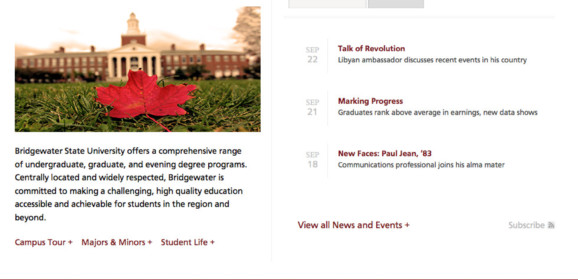 Bridgewater State College – Boston, MA | Massachusetts Higher Education Center