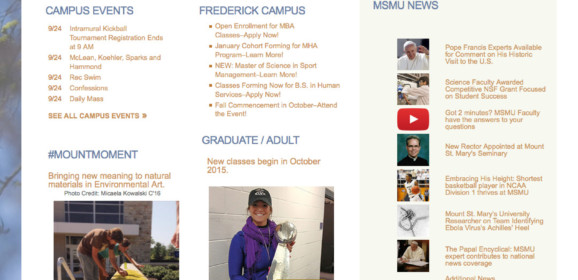 Mt St Marys University – Wsh, DC-VA-MD-WV | Maryland Higher Education Center