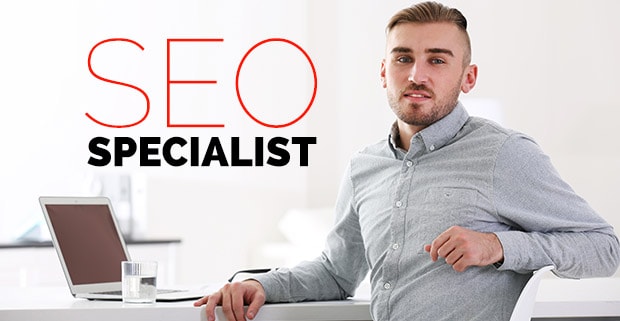 SEO Specialist smilling